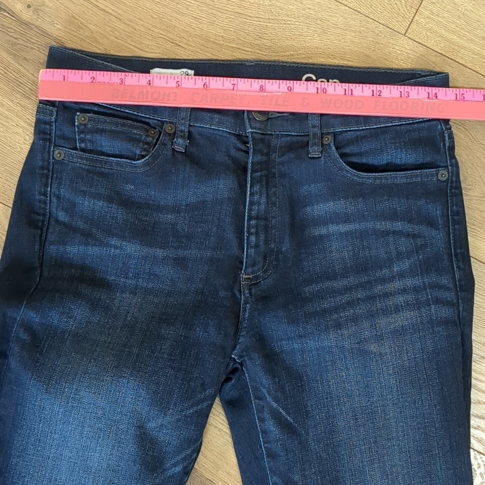 Gap Slim Straight Dark Blue Women's Jeans 29r (US8) - Picture 4 of 11